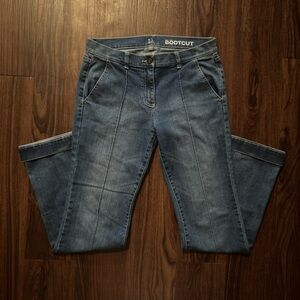 Ny & C Classic Blue Bootcut Jeans for Women